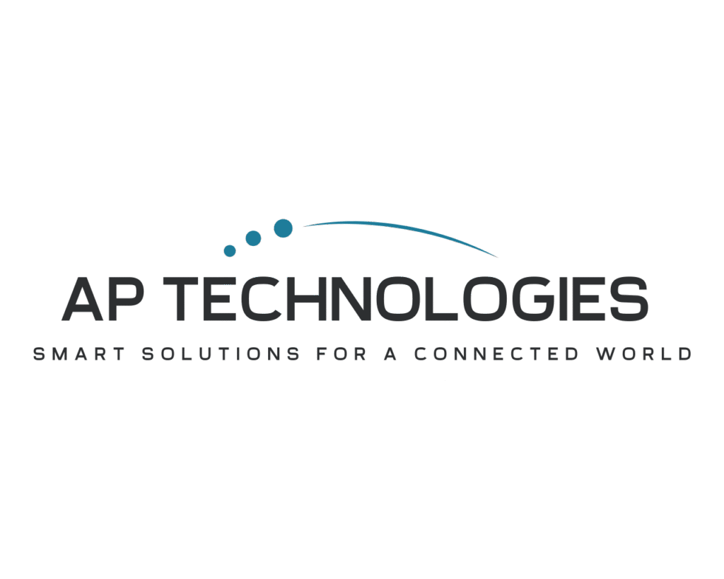 AP Technologies company logo – specialists in wireless home security and smart technology solutions